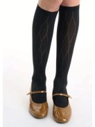 Mura 4241 mikrofibra 50 den-es zokni gyémánt mintával