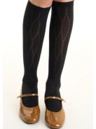 Mura 4241 mikrofibra 50 den-es zokni gyémánt mintával