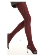 Mura 4241 mikrofibra 50 den-es zokni gyémánt mintával