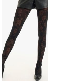   Mura 4209 mikrofibra 50 den-es harisnyanadrág virág mintával