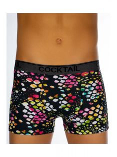 Szövött gumis, színes mintás szűkszárú boxer NY-001