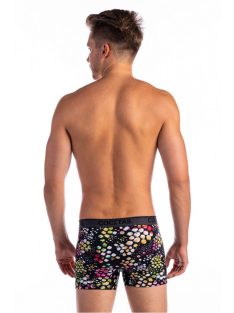 Szövött gumis, színes mintás szűkszárú boxer NY-001