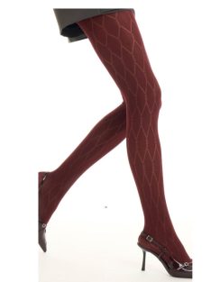    Mura 4210 mikrofibra 50 den-es harisnyanadrág keresztben gyémánt mintával