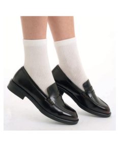   Mura 4218 kasmír tartalmú 80 den-es bokazokni hímzett bordázott mintával