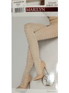 Marilyn D09 jacquard mintás, bambusz szálas harisnyanadrág 
