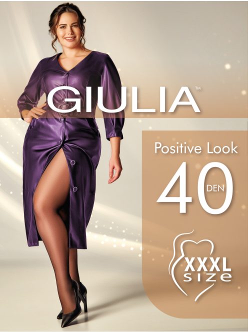 Giulia POSITIVE LOOK 40 Plus size méretű alakformáló harisnyanadrág 