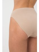 Giulia varrás nélküli bugyi tanga, féltanga és normál, fehér, test és fekete színben, pamut betéttel, rugalmas, láthatatlan megjelenés