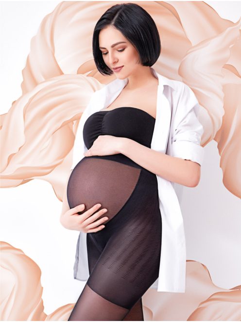 Giulia MAMA 20 kismama harisnyanadrág, 20 den-es, plus size méretben