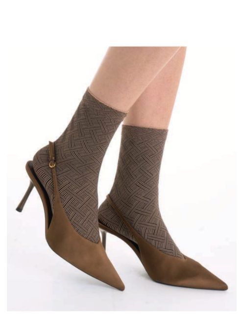 Mura 4221 mikrofibra bokazokni 60 den-es 2 színű hurok efekttel