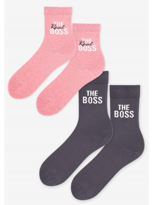 Valentin páros zokni- The Boss / The Real Boss
