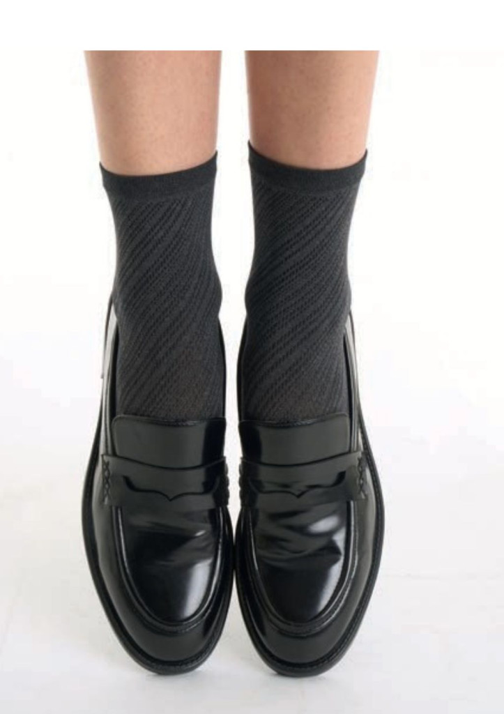 Image of Mura 4226 mikrofibra 50 den-es kevert csavart mintával