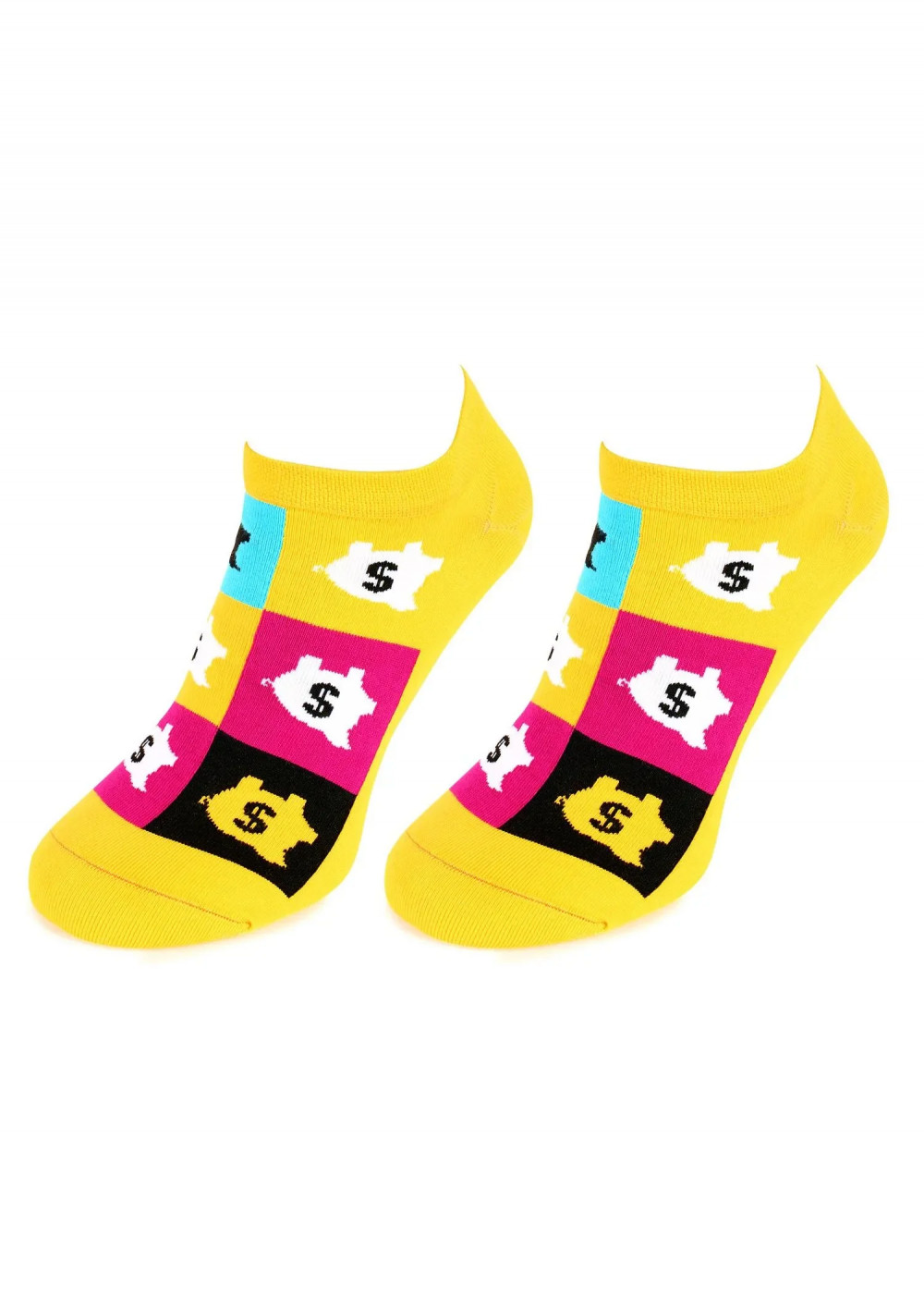 Image of Mr. Marilyn Dollár malac mintás férfi titokzokni