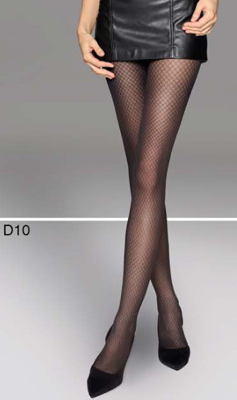 Image of Marilyn D10 rombusz mintás, 40 den-es harisnyanadrág