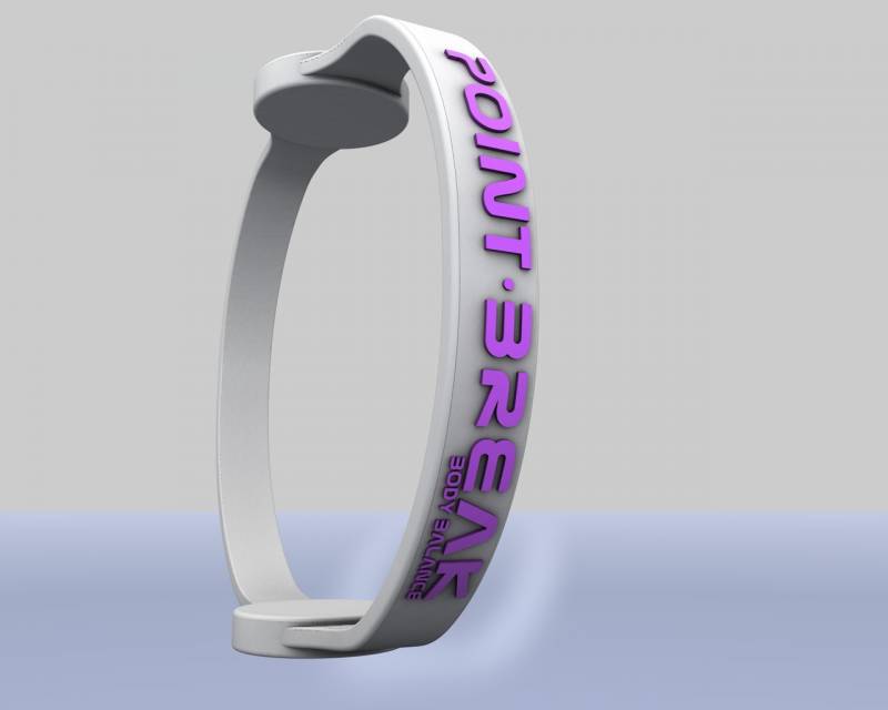 Image of Point Break hologramos karkötő 14 White/Lillac